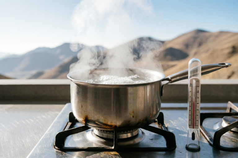 Why Does Water Boil Faster at High Altitudes?