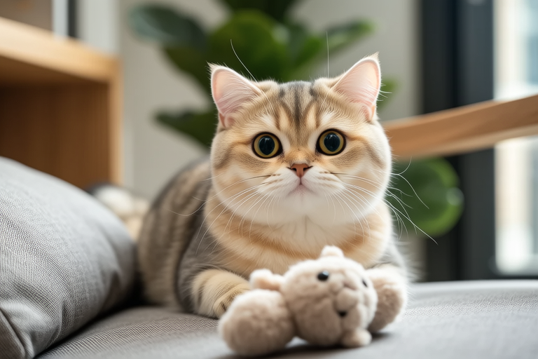 Adorable and Affectionate: Life with a Golden British Shorthair