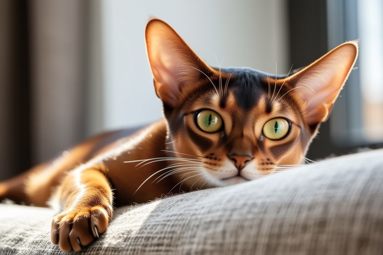Top 10 Reasons Why Abyssinians Are Perfect Lap Cats